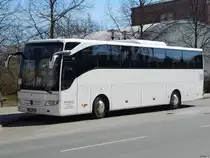 Mercedes Tourismo von Wohlbold aus Deutschland in Neubrandenburg am 07.04.2018