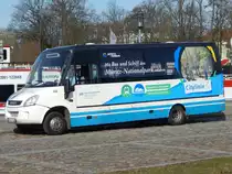 Iveco Daily mit TS-Aufbau der MVVG in Waren am 07.04.2018