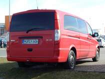 Mercedes Vito von Erichson Touristik aus Deutschland in Waren am 07.04.2018