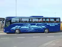Mercedes Tourismo von Becker-Strelitz Reisen aus Deutschland in Waren am 07.04.2018