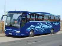 Mercedes Tourismo von Becker-Strelitz Reisen aus Deutschland in Waren am 07.04.2018