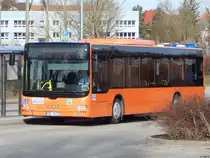 MAN Lion's City der MVVG in Waren am 07.04.2018