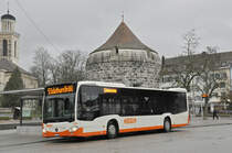 Mercedes Citaro 94, auf der Linie 5, bedient die Haltestelle beim Amtshausplatz. Die Aufnahme stammt vom 09.12.2019.