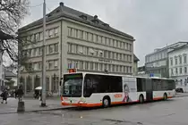 Mercedes Citaro 51, auf der Linie 5, bedient die Haltestelle beim Amtshausplatz. Die Aufnahme stammt vom 09.12.2019.