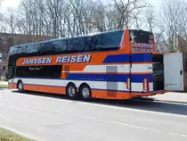 Van Hool TX27 von Janssen Reisen aus Deutschland in Waren am 07.04.2018