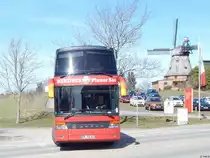 Setra 328 DT der RegioInfra Gesellschaft in Malchow am 07.04.2018