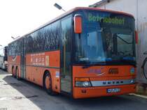 Setra 317 UL der MVVG in Malchow am 07.04.2018