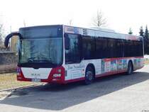 MAN Lion's City vom Vielister Verkehrsbetrieb aus Deutschland in Malchow 07.04.2018
