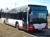 MAN Lion's City vom Vielister Verkehrsbetrieb aus Deutschland in Malchow 07.04.2018