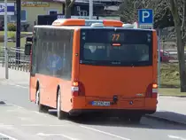 MAN Lion's City von Tonne aus Deutschland in Malchow am 07.04.2018