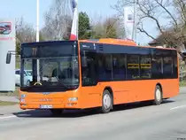 MAN Lion's City von Tonne aus Deutschland in Malchow am 07.04.2018