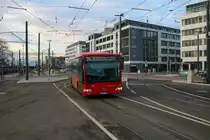 DB Rhein Neckar Bus Mercedes Benz Citaro 1 am 21.12.19 in Heidelberg 