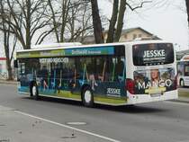 Setra 415 NF der Anklamer Verkehrsgesellschaft mbH in Greifswald am 11.04.2018