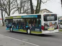 Setra 415 NF der Anklamer Verkehrsgesellschaft mbH in Greifswald am 11.04.2018