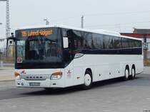 Setra 419 UL der Anklamer Verkehrsgesellschaft mbH in Greifswald am 11.04.2018