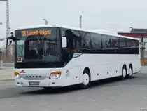 Setra 419 UL der Anklamer Verkehrsgesellschaft mbH in Greifswald am 11.04.2018