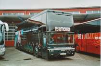 Aus Belgien: ZDJ 046 Van Hool am 22. November 2008 Langenthal, Calag (Carhalter-Tage)