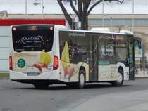 Mercedes Citaro III der Anklamer Verkehrsgesellschaft mbH in Greifswald am 11.04.2018