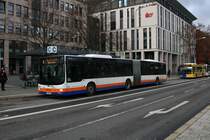 ESWE Verkehr MAN Lions City G Wagen 363 am 23.12.19 in Wiesbaden