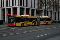 ESWE Verkehr MAN Lions City G Wagen 348 am 23.12.19 in Wiesbaden
