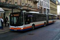 ESWE Verkehr MAN Lions City G Wagen 363 am 23.12.19 in Wiesbaden