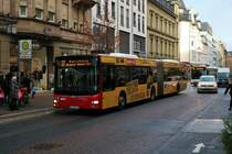 ESWE Verkehr MAN Lions City G Wagen 348 am 23.12.19 in Wiesbaden