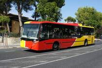 Bus Spanien / Bus Mallorca: Volvo B7RLE / Castrosua Magnus von Arriva Mallorca / TIB - Transports de les Illes Balears (Wagen 524), aufgenommen im Oktober 2019 im Stadtgebiet von Port d'Alcudia.