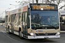 AZZK C2 Nr. 66 am 30.12.19 bei der Anfahrt auf den Bahnhofplatz Tiefenbrunnen.