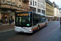 ESWE Verkehr MAN Lions City Wagen 89 am 23.12.19 in Wiesbaden