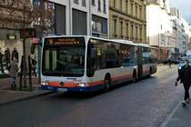 ESWE Verkehr Mercedes Benz Citaro 1 Facelift G Wagen 187 am 23.12.19 in Wiesbaden