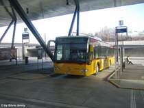 Citaro Nr. 184 des PU Autobetrieb Stadel-Nerach am 14.12.08 beim Flughafen Z�rich.