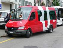 Stadtbus Rapperswil-Jona - Mercedes 416 CDI Nr.28  SG 31895 unterwegs auf der Linie 994 in Rapperswil am 15.09.2008