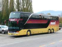 Marti - Reisecar Setra S 431 DT BE 572226 in Biel am 02.11.2008