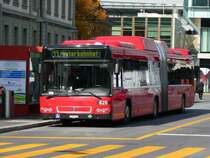 Bern Mobil - Volvo 7700 Nr.820 BE 612820 unterwegs auf der Linie 11 in Bern am 05.10.2008
