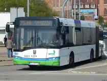 Solaris Urbino 18 der SPAK in Stettin am 18.04.2018