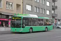 Mercedes Citaro 805, auf der Linie 34, bedient die Haltestelle Universitätsspital. Die Aufnahme stammt vom 01.01.2020.