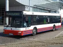 MAN Niederflurbus 2. Generation der SPAK in Stettin am 18.04.2018