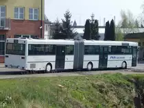 Mercedes O 405 von PKS Szczecin aus Polen in Stettin am 18.04.2018