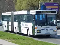 Mercedes O 405 von PKS Szczecin aus Polen in Stettin am 18.04.2018