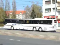 Setra 319 UL von PKS Szczecin aus Polen in Stettin am 18.04.2018