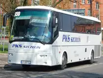 VDL Bova Futura von PKS Szczecin aus Polen in Stettin am 18.04.2018