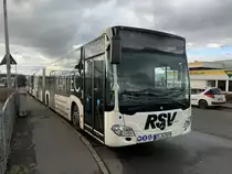 RT-EW 1079 (Baujahr 2017) vom Reutlinger Stadtverkehr am 18.1.2020 in Reutlingen, Siemensstraße 