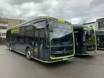 RT-EW 802 bzw 804 (Baujahr 2019) vom Reutlinger Stadtverkehr am 18.1.2020 in Reutlingen, Firma Betz