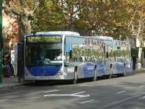 24.11.08,MB-CITARO der EMT Nr.48 in der Inselhauptstadt Palma de Mallorca.
