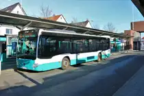 Stadtverkehr Maintal Mercedes Benz Citaro 2 am 11.01.19 in Frankfurt Enkheim 