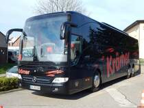 Mercedes Tourismo von Krämer aus Deutschland im Stadthafen Sassnitz am 28.04.2018