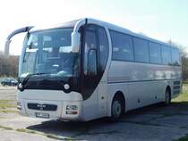 MAN Lion's Star von Centrum Wynajmu Autokarów Zdzisław Matecki aus Polen in Sassnitz am 28.04.2018