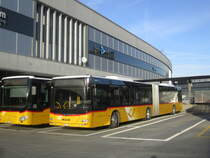 Postauto/Regie Bern Nr. 670 (MAN A23 LIon's City G) am 12.1.2020 beim Bhf. Bern
