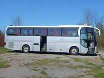 MAN Lion's Star von Centrum Wynajmu Autokarów Zdzisław Matecki aus Polen in Sassnitz am 28.04.2018