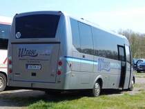 Iveco First von Wrase Reisen aus Deutschland in Sassnitz am 28.04.2018